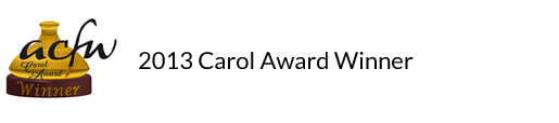 2013 Carol Award Winner for Lost Legacy